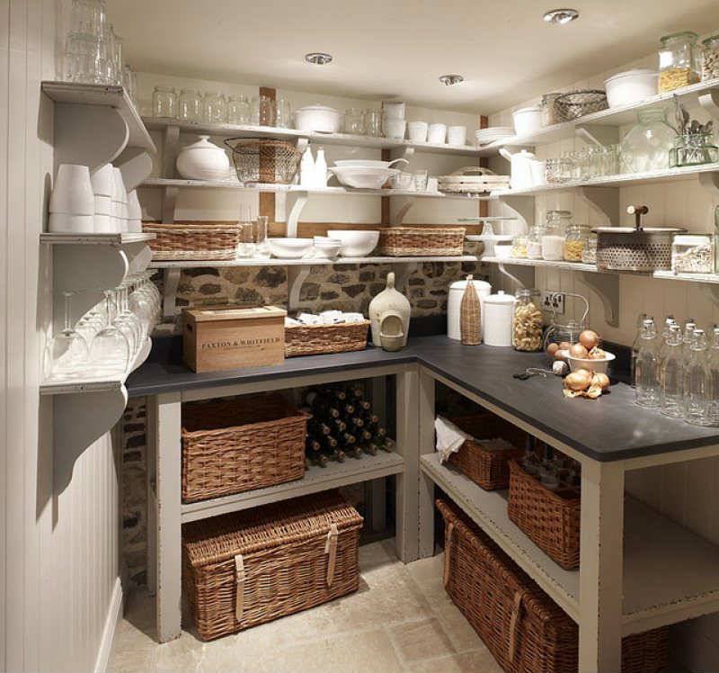 country pantry ideas - organizers for pantry