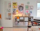 Bright and colourful wall art | 10 Kids Gallery Walls - Tinyme Blog