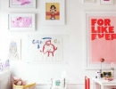 Vibrant Wonder Woman portrait | 10 Kids Gallery Walls - Tinyme Blog