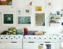 Impressive stylistic wall | 10 Kids Gallery Walls - Tinyme Blog