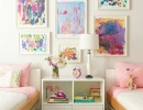 Handmade art gallery wall | 10 Kids Gallery Walls - Tinyme Blog