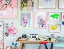 Neon inspiration wall | 10 Kids Gallery Walls - Tinyme Blog