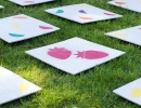 DIY giant matching game for the kiddos | 10 Kids Party Activities - Tinyme Blog