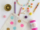 Easy and inexpensive polka dot party favor bags | 10 Kids Party Favour Ideas - Tinyme Blog