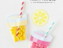 Summer quencher lemonade party favors | 10 Kids Party Favour Ideas - Tinyme Blog