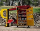 Little library in a park | 10 Mobile Libraries - Tinyme Blog
