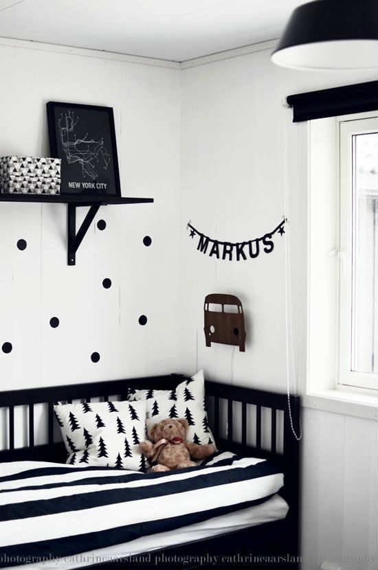 10 Monochrome Kids Rooms - Tinyme Blog