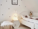 Incredibly versatile bedroom | 10 Monochrome Kids Rooms - Tinyme Blog