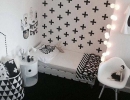 Geometries in black | 10 Monochrome Kids Rooms - Tinyme Blog