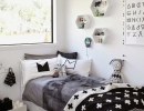 Gorgeous bedding and accessories | 10 Monochrome Kids Rooms - Tinyme Blog