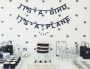 Monochrome party perfect for a Superman loving child | 10 Monochrome Party Ideas - Tinyme Blog