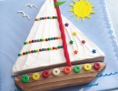 Sailboat Cake | 10 Nautical Cakes - Tinyme Blog