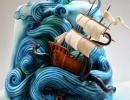 Awe-inspiring ‘Long Journey’ Cake | 10 Nautical Cakes - Tinyme Blog