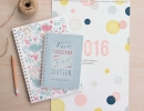 Sweet diaries and calendars | 10 New Year Organisation Ideas - Tinyme Blog