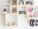 DIY box shelves solutions | 10 New Year Organisation Ideas - Tinyme Blog