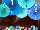 Super cute colorful New Years clocks | 10 New Years Party Ideas - Tinyme Blog