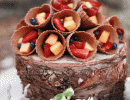 Fresh Fruit Cones | 10 Nutritious Party Snacks - Tinyme Blog