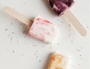 Marbleized Fruit Popsicles | 10 Nutritious Party Snacks - Tinyme Blog