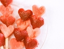 Strawberry & Watermelon Heart Sticks | 10 Nutritious Party Snacks - Tinyme Blog