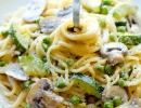 One Pot Zucchini Mushroom Pasta | - Tinyme Blog