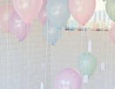 Pastel balloons instantly brighten up your party space | 10 Pastel Party Ideas - Tinyme Blog