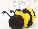3. Cute pom pom bumblebee by mollymoo