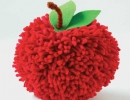 5. Crafty pom pom apples by More Than Paper
