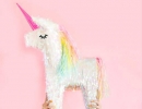 Shiny unicorn piñata | 10 Playful Piñatas - Tinyme Blog