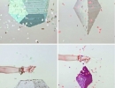 Pretty sparkly piñatas | 10 Playful Piñatas - Tinyme Blog