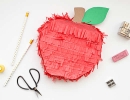 Cute apple piñata | 10 Playful Piñatas - Tinyme Blog