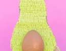 DIY crowd favorite avocado piñata | 10 Playful Piñatas - Tinyme Blog