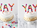 Pom Pom cake topper | 10 Pom Pom Crafts - Tinyme Blog