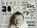Custom birth announcement | 10 Precious Baby Announcements - Tinyme Blog