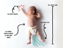 Baby super hero announcement | 10 Precious Baby Announcements - Tinyme Blog