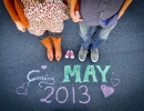 Announce with a countdown | 10 Pregnancy Announcement Photo Ideas - Tinyme Blog