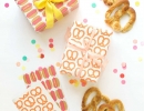 Creative wrapping paper | 10 Pretzel DIY's - Tinyme Blog