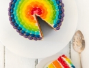 Rainbow Jellybean Cake | 10 Rainbow Cakes - Tinyme Blog