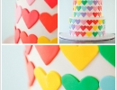 Rainbow Heart Cake | 10 Rainbow Cakes - Tinyme Blog