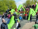 Giant communal slide | 10 Ridiculously Cool Playgrounds Part 5 - Tinyme Blog