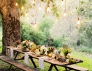 Picnic Table Under Tree | 10 Romantic Outdoor Settings - Tinyme Blog