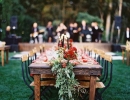 Autumn Rustic Wedding Table | 10 Romantic Outdoor Settings - Tinyme Blog