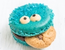 Cookie Monster macarons | 10 Scrumptious Macarons - Tinyme Blog