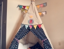 DIY Teepee | 10 Snuggly Reading Nooks - Tinyme Blog