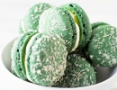 Delightful Coconut and Lime Macarons | 10 St. Patricks Day Lucky Food Ideas - Tinyme Blog