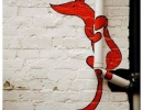 Curious little foxy | 10 Street Art Designs - Tinyme Blog