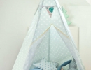 Fun-filled tent at home for kiddos. | 10 Super Snuggly Reading Nooks Part 2 - Tinyme Blog