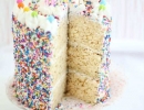 Delicious sprinkle covered cake! | 10 Super Sprinkles Cakes - Tinyme Blog