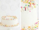 Bright and colourful confetti sprinkles cake | 10 Super Sprinkles Cakes - Tinyme Blog