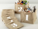 Store by numbers cube bins | 10 Super Stylish Storage Ideas for Kids Rooms - Tinyme Blog