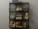 Vintage-industrial vibe cubby storage | 10 Super Stylish Storage Ideas for Kids Rooms - Tinyme Blog